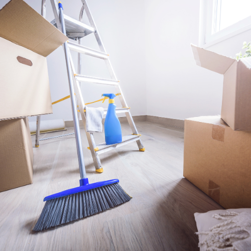 Moving out cleaning